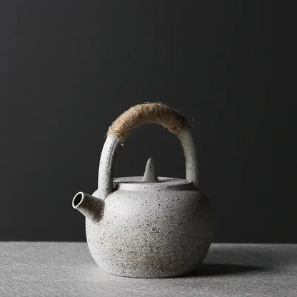 Small Traditional Japanese Ceramic Tea Pot 6.8oz