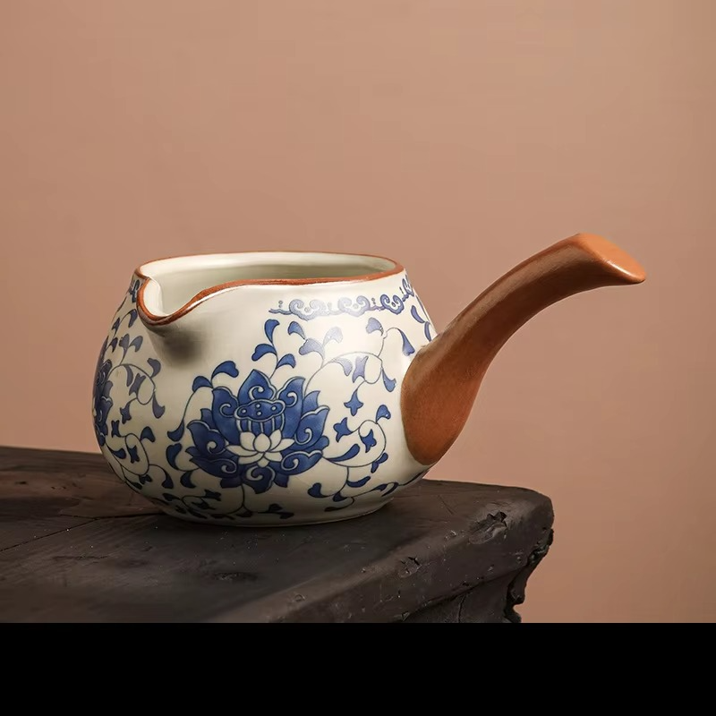 Ceramic Tea Set with Electric Grinder Teapot - Hehif