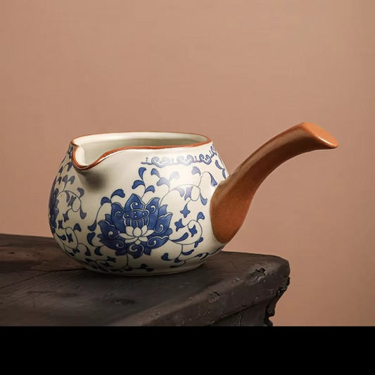 Ceramic Tea Set with Electric Grinder Teapot - Hehif