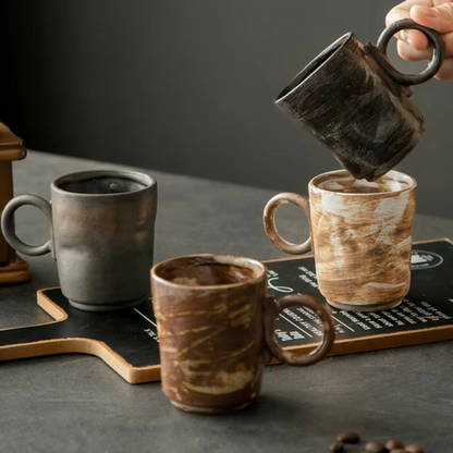 Vintage Style Ceramic Coffee Mug
