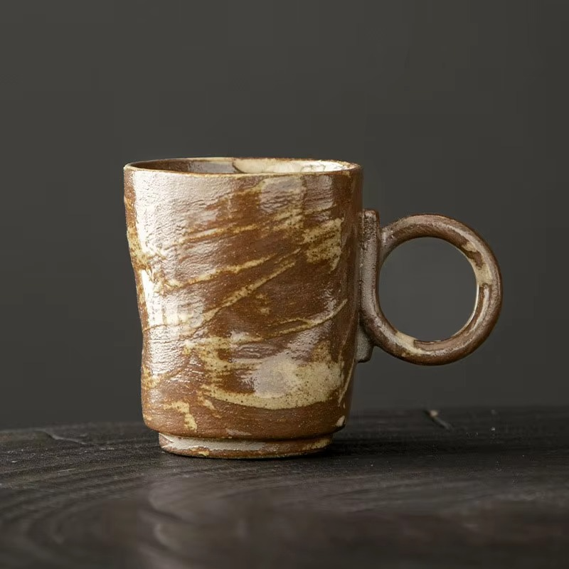 Vintage Style Ceramic Coffee Mug