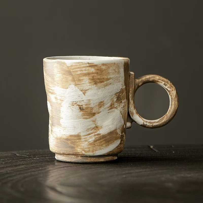 Vintage Style Ceramic Coffee Mug