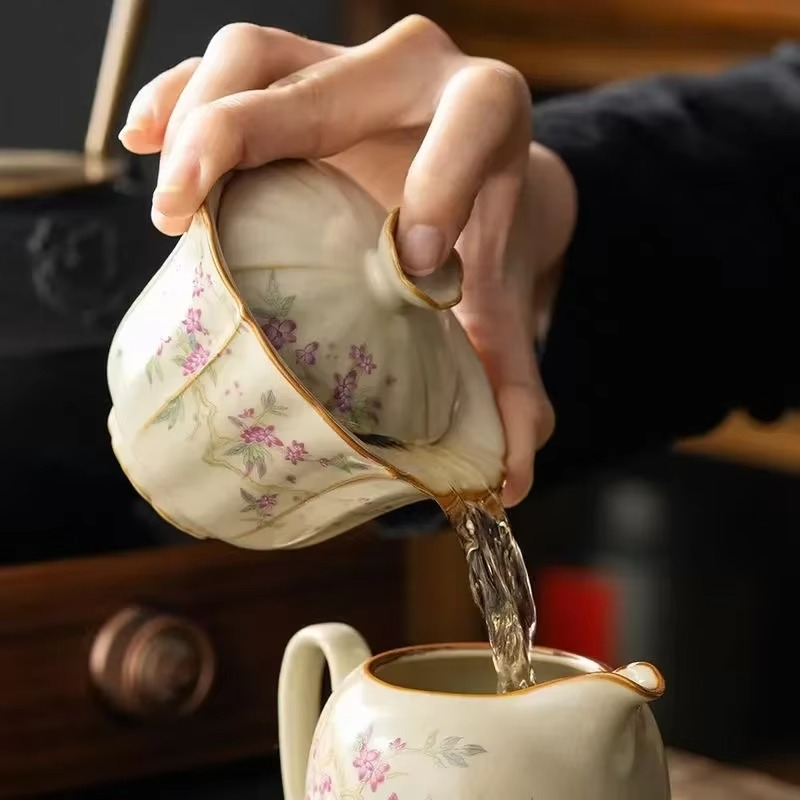 Classic Big Stoneware Tea Infusion Mug Set