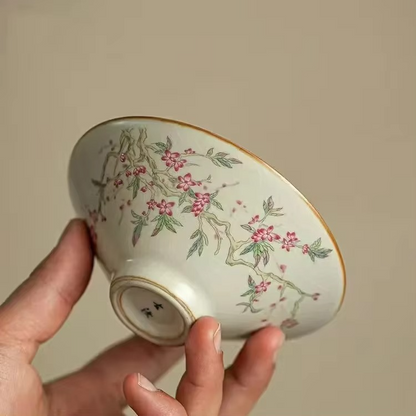 Classic Big Stoneware Tea Infusion Mug Set