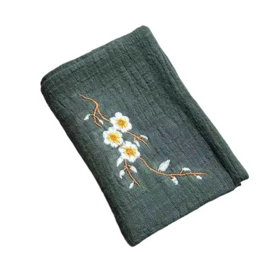 Luxury Textile Kitchen Tea Towel with Elegant Stitching - Hehif