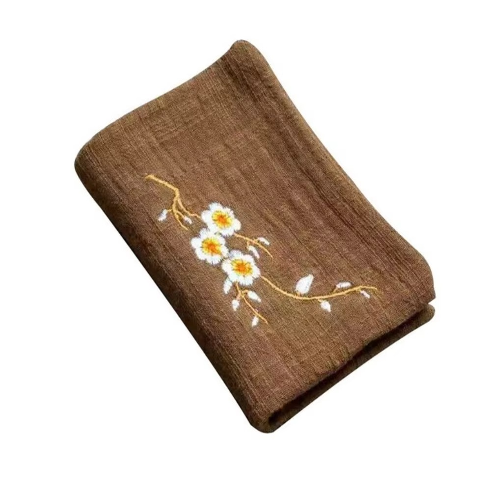 Luxury Textile Kitchen Tea Towel with Elegant Stitching