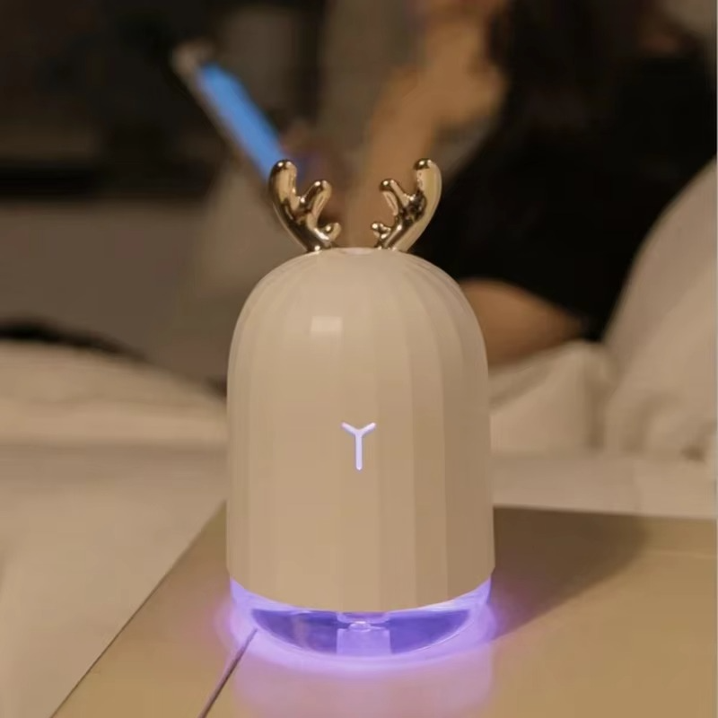 Compact Aromatherapy Diffuser with LED Night Light