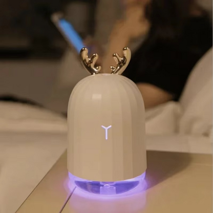 Compact Aromatherapy Diffuser with LED Night Light