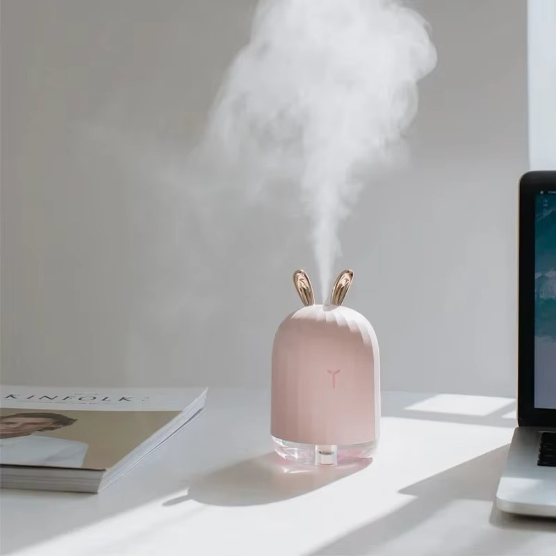 Compact Aromatherapy Diffuser with LED Night Light