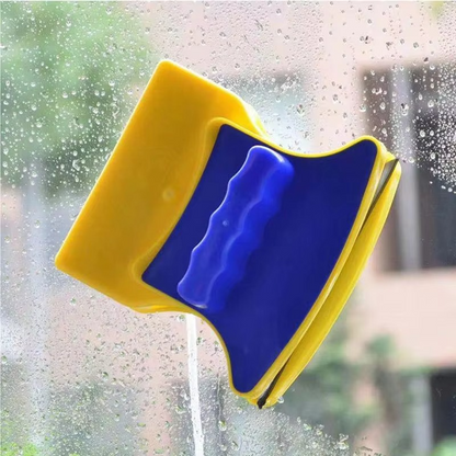 Strong Magnetic Window Glass Cleaner with Lanyard