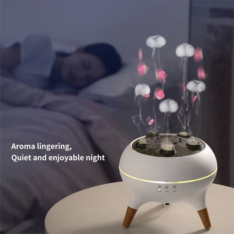 Compact Cool Mist Ultrasonic Desk Humidifier with Remote