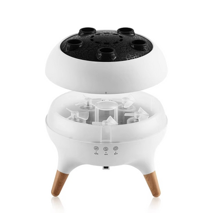 Compact Cool Mist Ultrasonic Desk Humidifier with Remote
