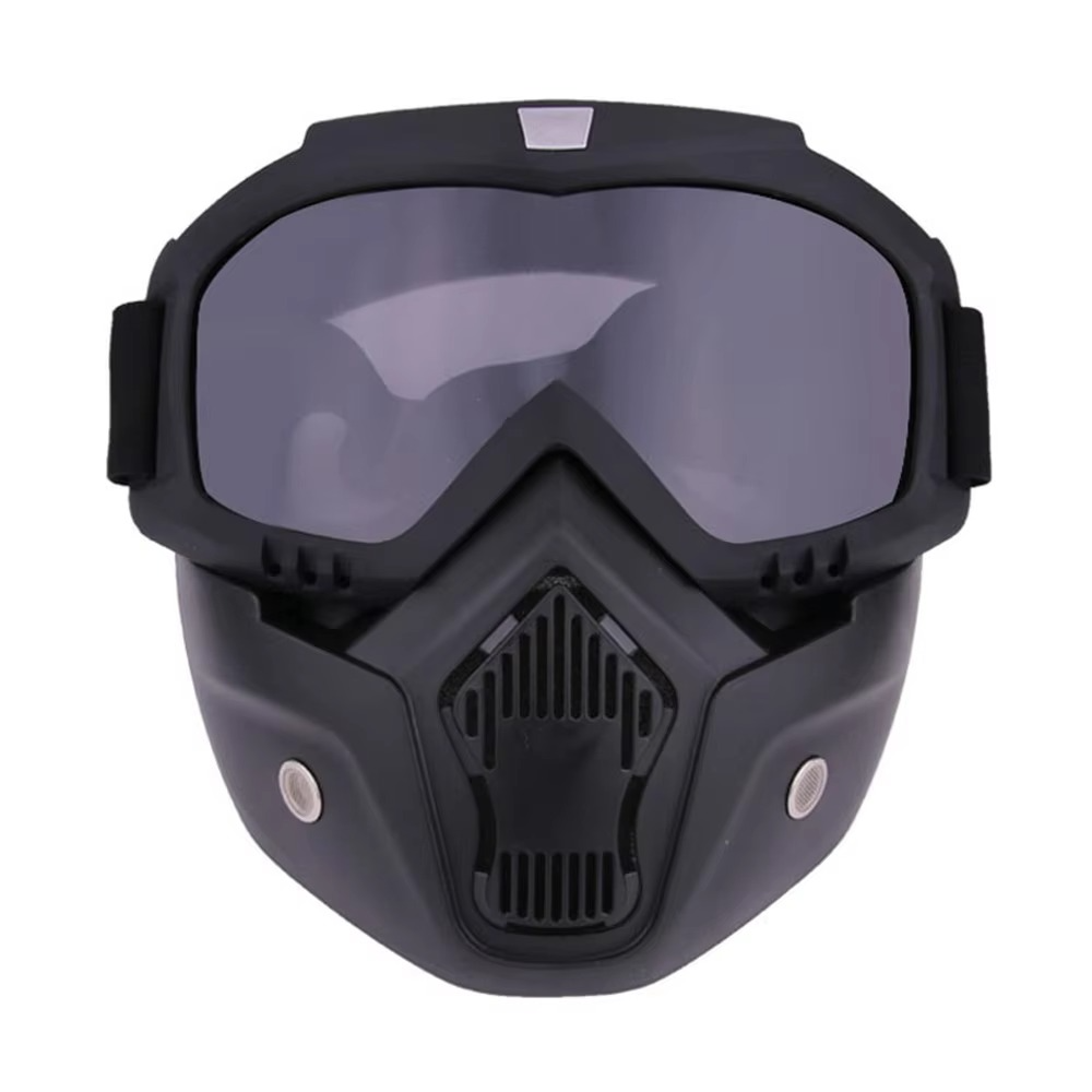 Protective Adjustable Bike Goggles with Ventilated Face Shield