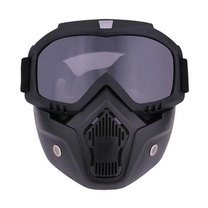 Protective Adjustable Bike Goggles with Ventilated Face Shield