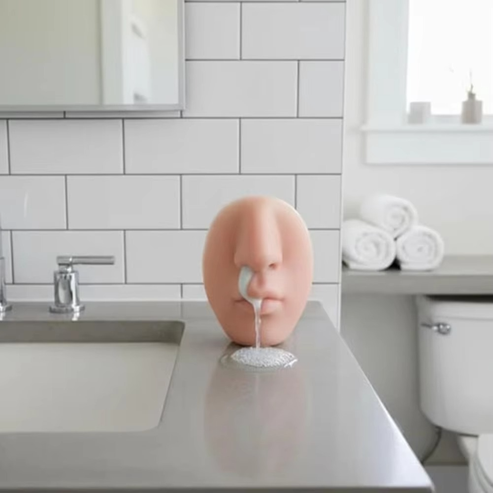 Convenient Bathroom Wall Mount Soap Dispenser