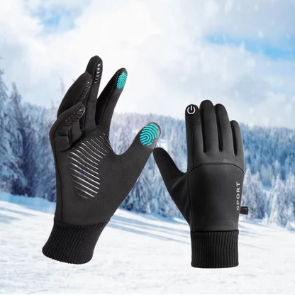 Warm Waterproof Gloves for Cold Weather Sports