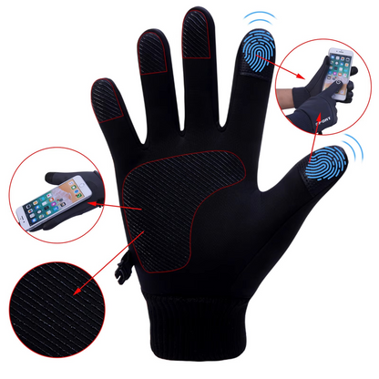 Warm Waterproof Gloves for Cold Weather Sports