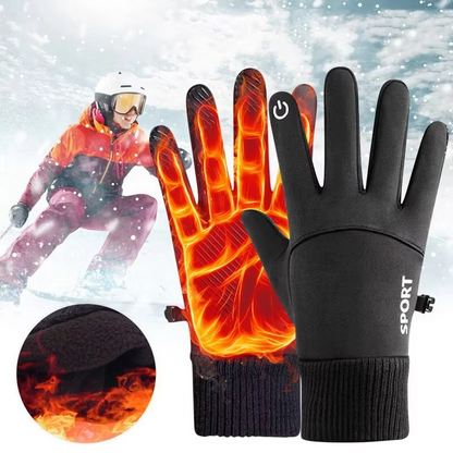 Warm Water Resistant Touch Screen Winter Gloves