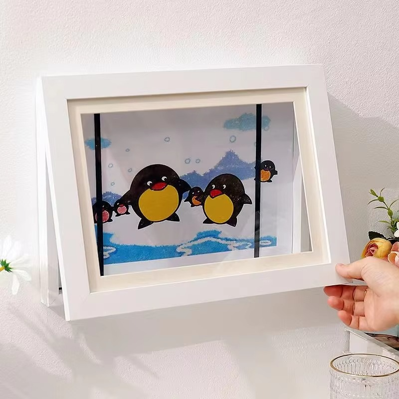 Fun Kids Magnetic Display Picture Frame - Hehif