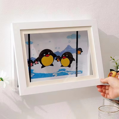 Fun Kids Magnetic Display Picture Frame - Hehif