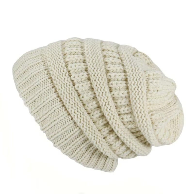 Soft Fleece Lined Warm Unisex Slouch Beanie Hat