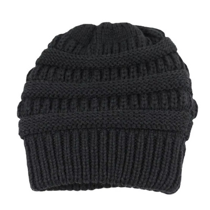 Soft Fleece Lined Warm Unisex Slouch Beanie Hat