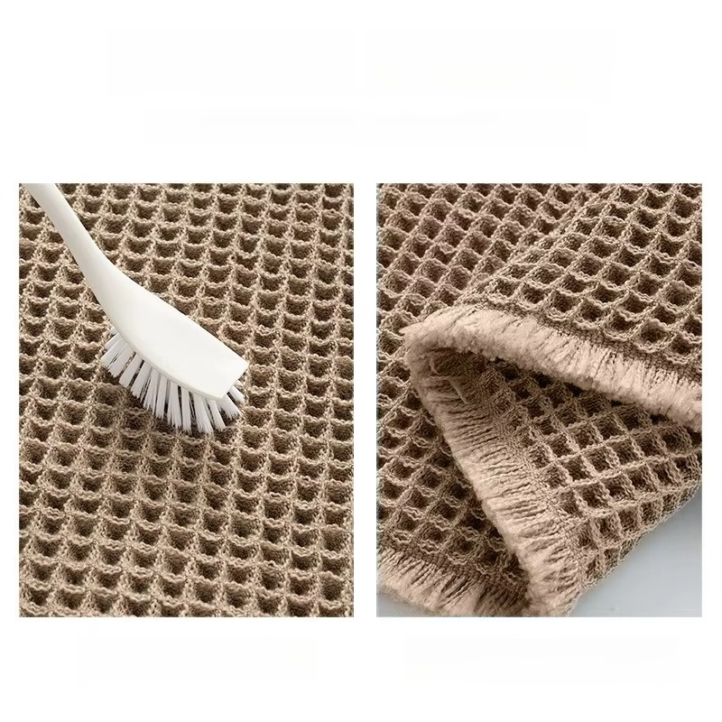 Soft Plush Bathroom Mat Fast Drying Anti Slip Floor Mat