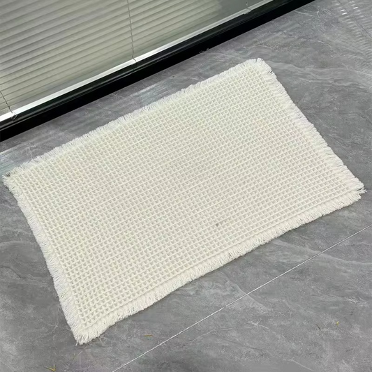 Soft Plush Bathroom Mat Fast Drying Anti Slip Floor Mat - Hehif