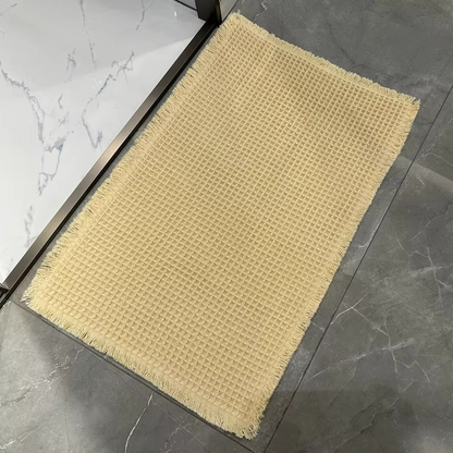 Soft Plush Bathroom Mat Fast Drying Anti Slip Floor Mat