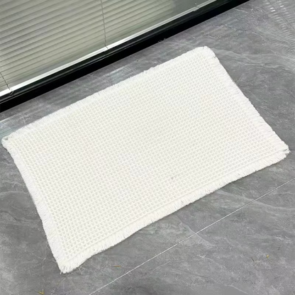 Soft Plush Bathroom Mat Fast Drying Anti Slip Floor Mat