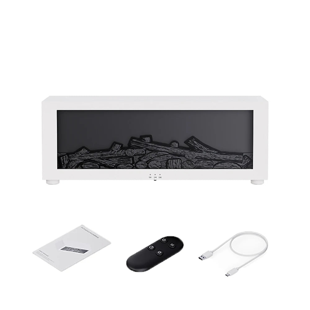 Compact Air Purifier Humidifier with Colorful LED Light