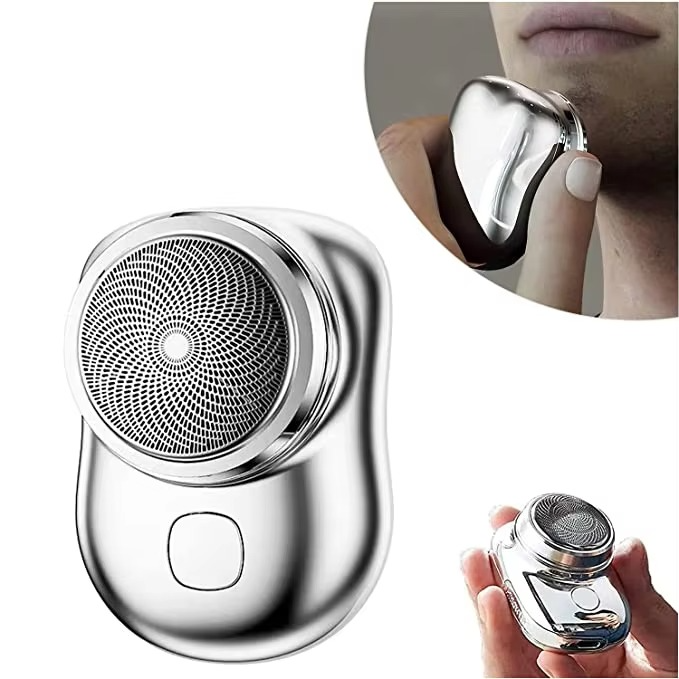 Compact Rechargeable Mens Travel Shaver