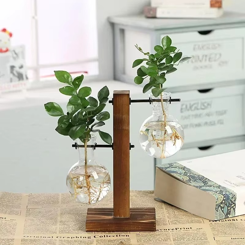 Mini Indoor Glass Terrarium Decor Vase