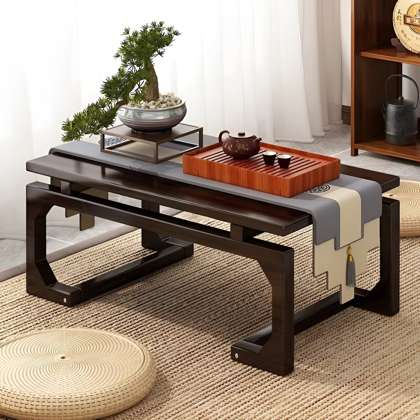 Rustic Wooden Coffee Table for Home Decor