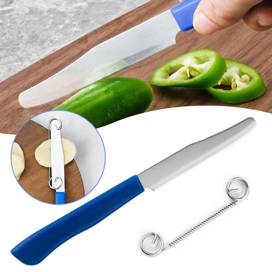 Easy 2-in-1 Veggie Peeler Tool - Hehif