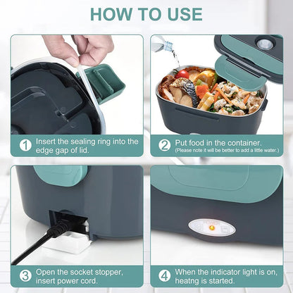 Compact Portable 60W Food Heater Box
