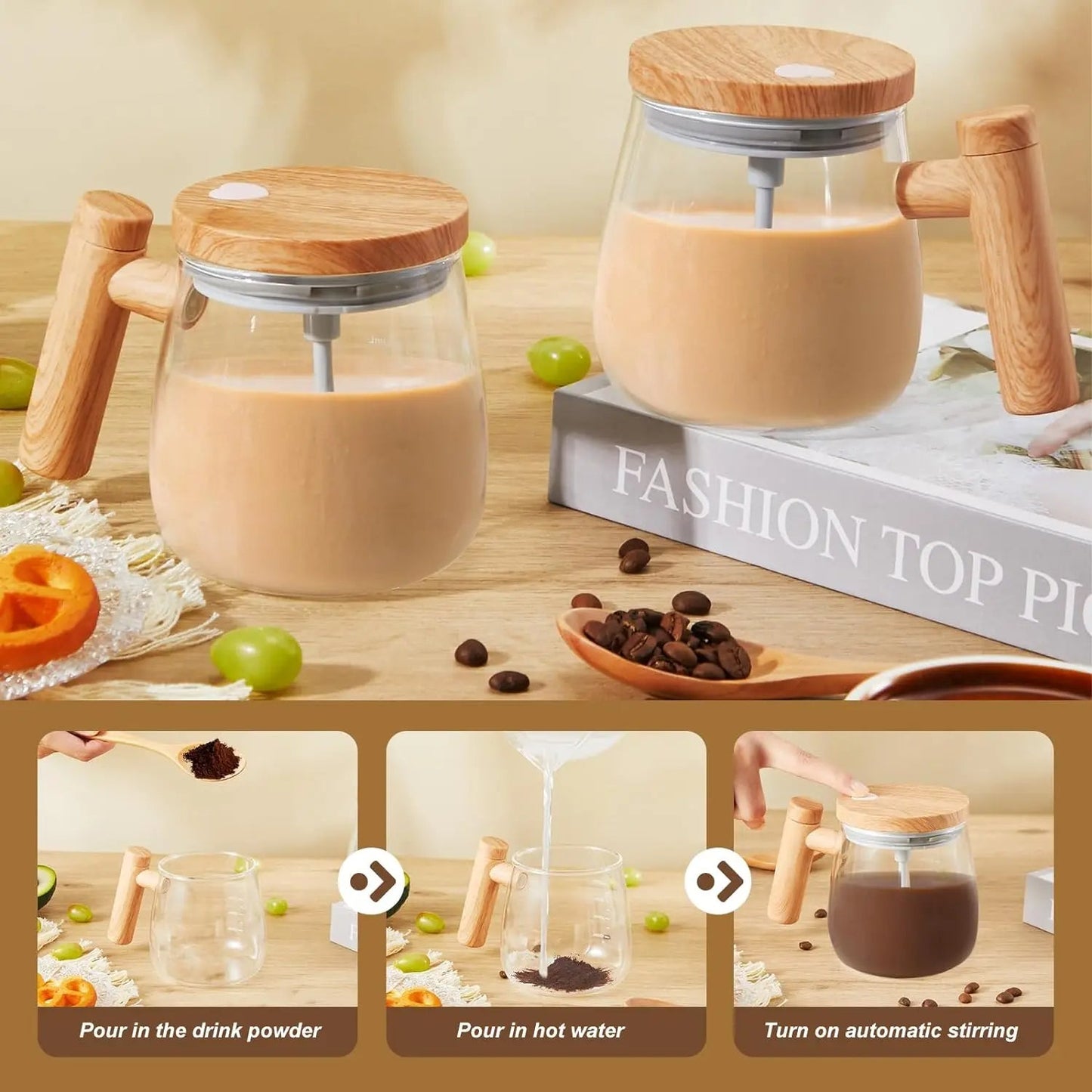 Automatic Mixing Travel Mug