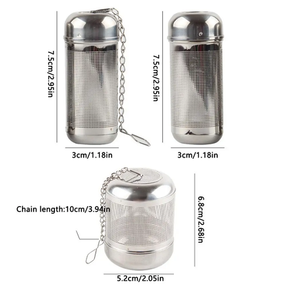 Premium Metal Loose Leaf Steeper