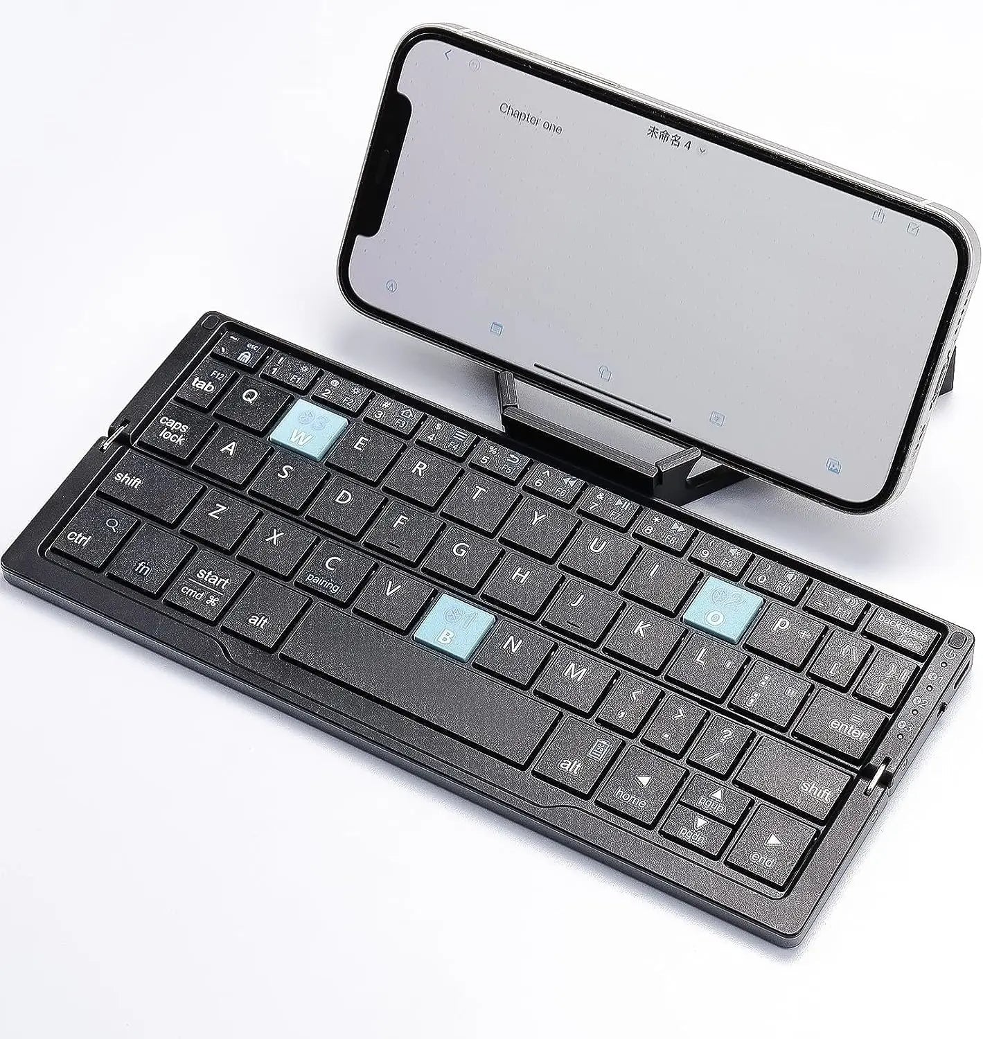 Portable Wireless Keyboard for Tablet with Stand