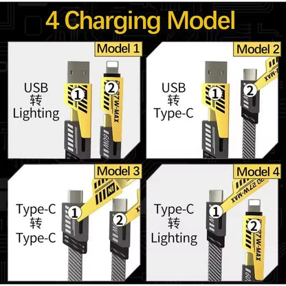 Fast 4in1 65W USB Charger Cable