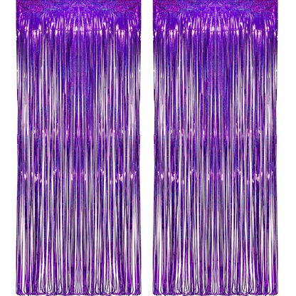 Rosy Glitter Backdrop Curtain for Photo Booths and Decor - Hehif