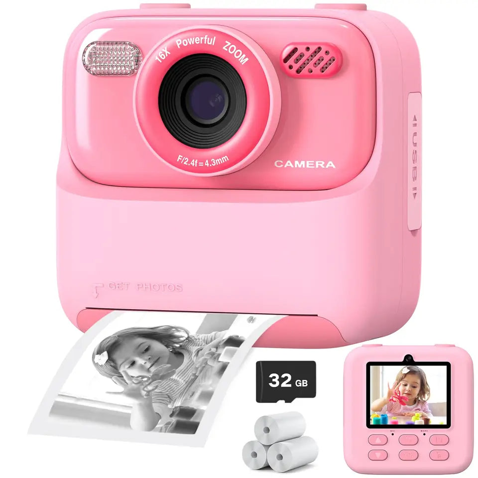 Fun Kids Compact Digital Camera - Hehif