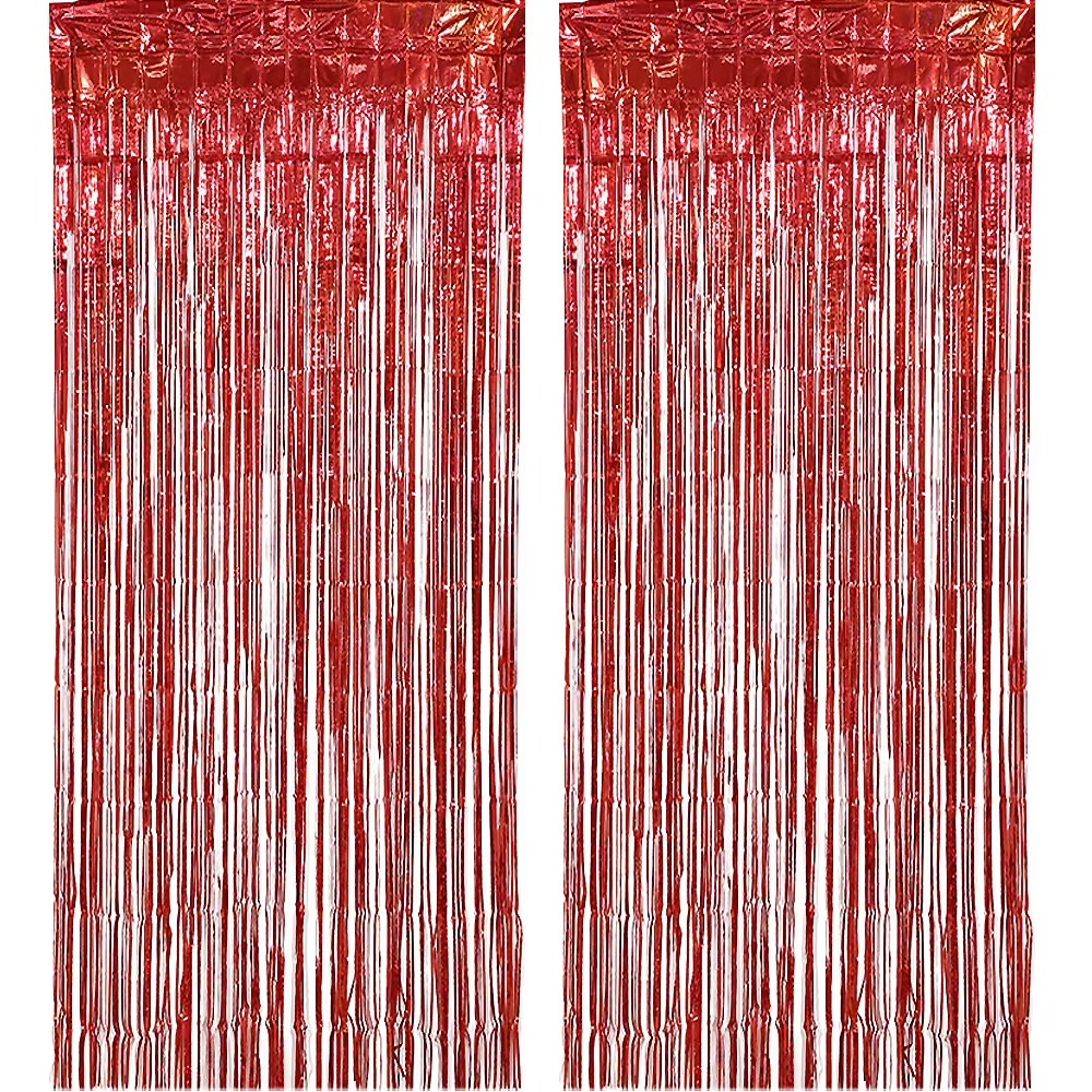 Rosy Glitter Backdrop Curtain for Photo Booths and Decor