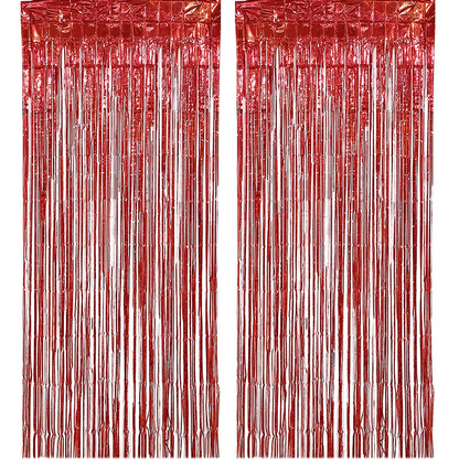 Rosy Glitter Backdrop Curtain for Photo Booths and Decor