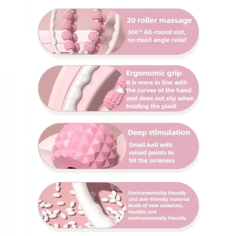 Compact Handheld Muscle Roller Massager