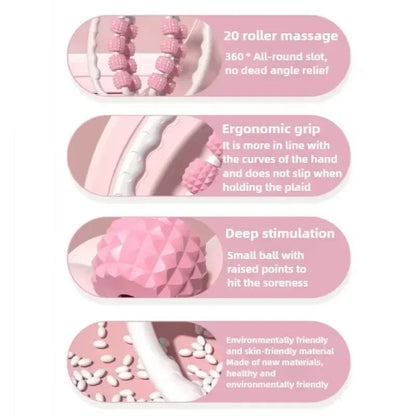Compact Handheld Muscle Roller Massager