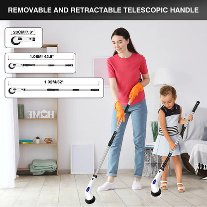 Powerful Rotating Cleaning Brush