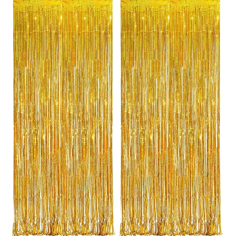 Rosy Glitter Backdrop Curtain for Photo Booths and Decor