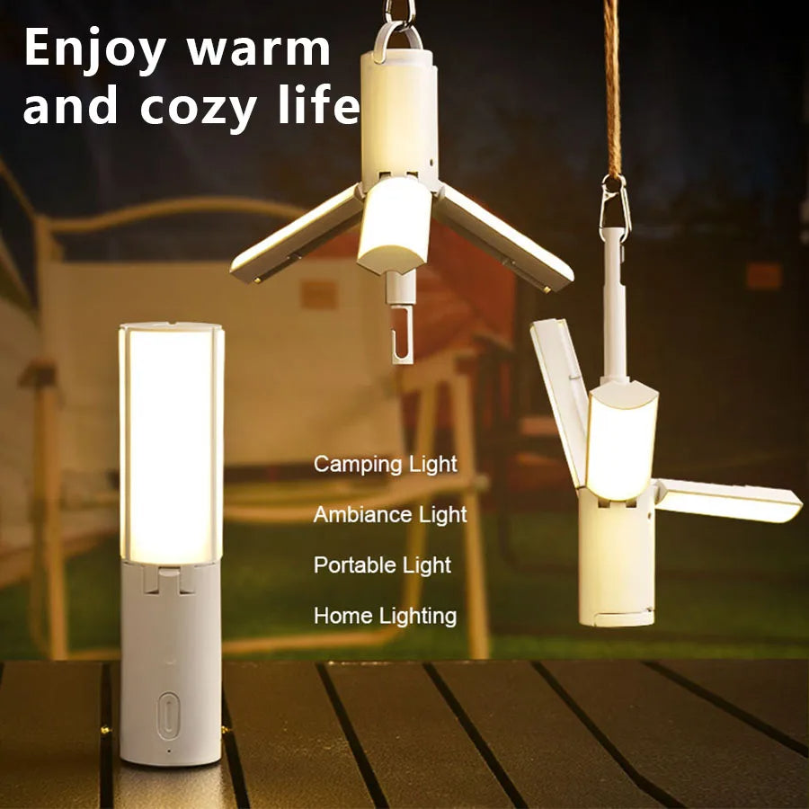 Portable LED Camp Lantern with 3 Bright Settings