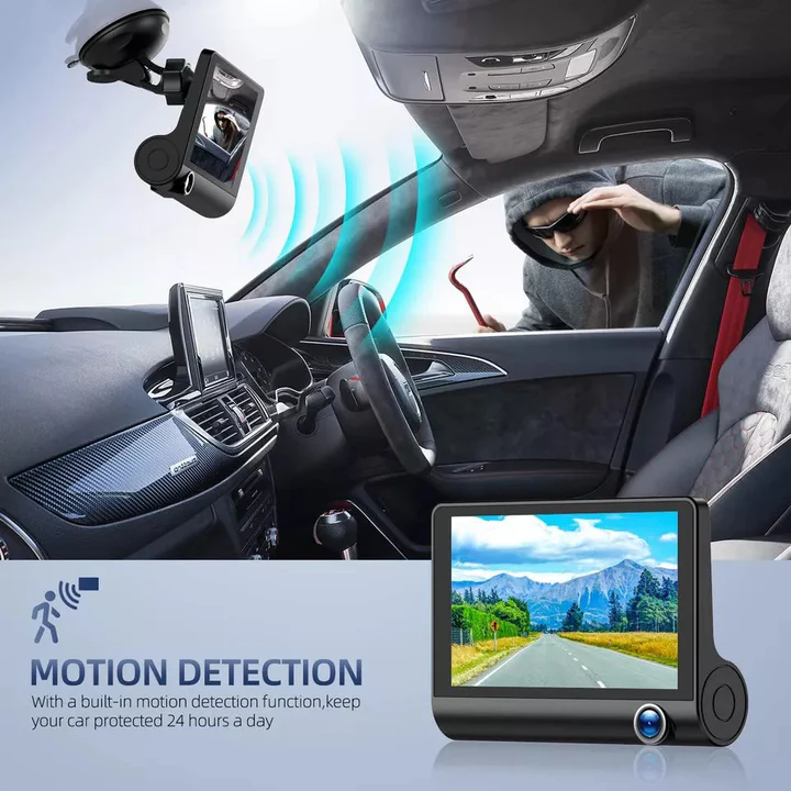 Compact Dual Lens Car Dash Camera